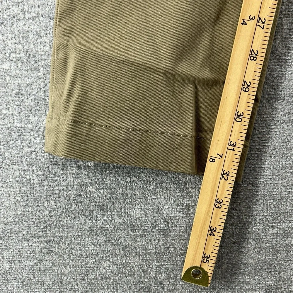 Banana Republic Rapid Movement Chino Aiden Slim Fit Pants Men Sz 30x32 Brown NEW